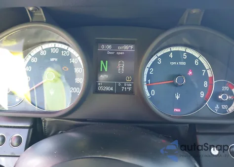 2005 Maserati Granturismo from USA, damaged, VIN ZAMCE39A450017902